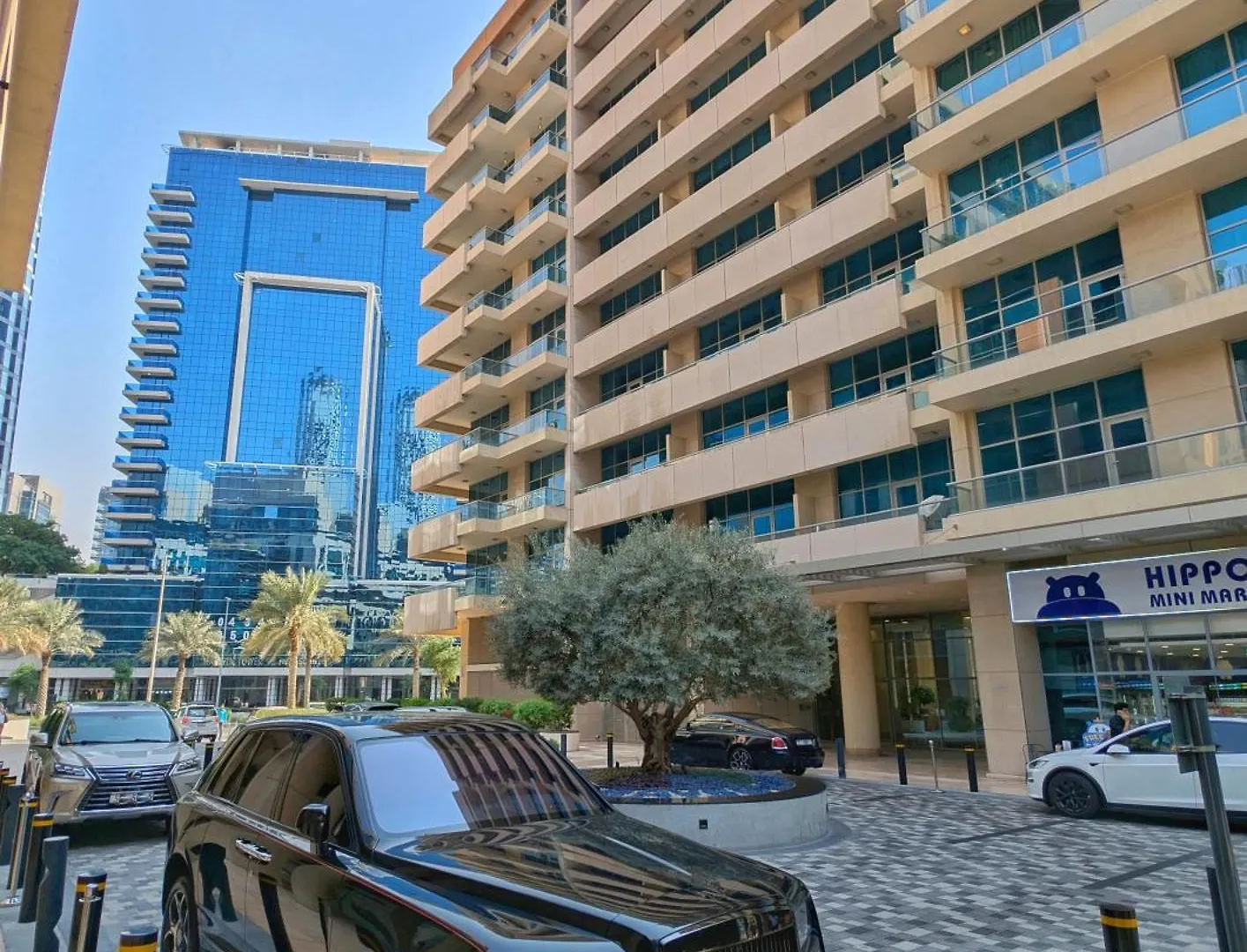 Feral Homes Studio With Burj Khalifa View Dubai